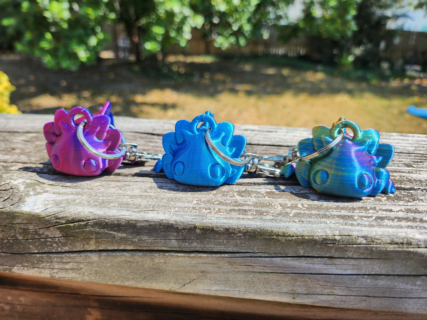 Axolotl keychain