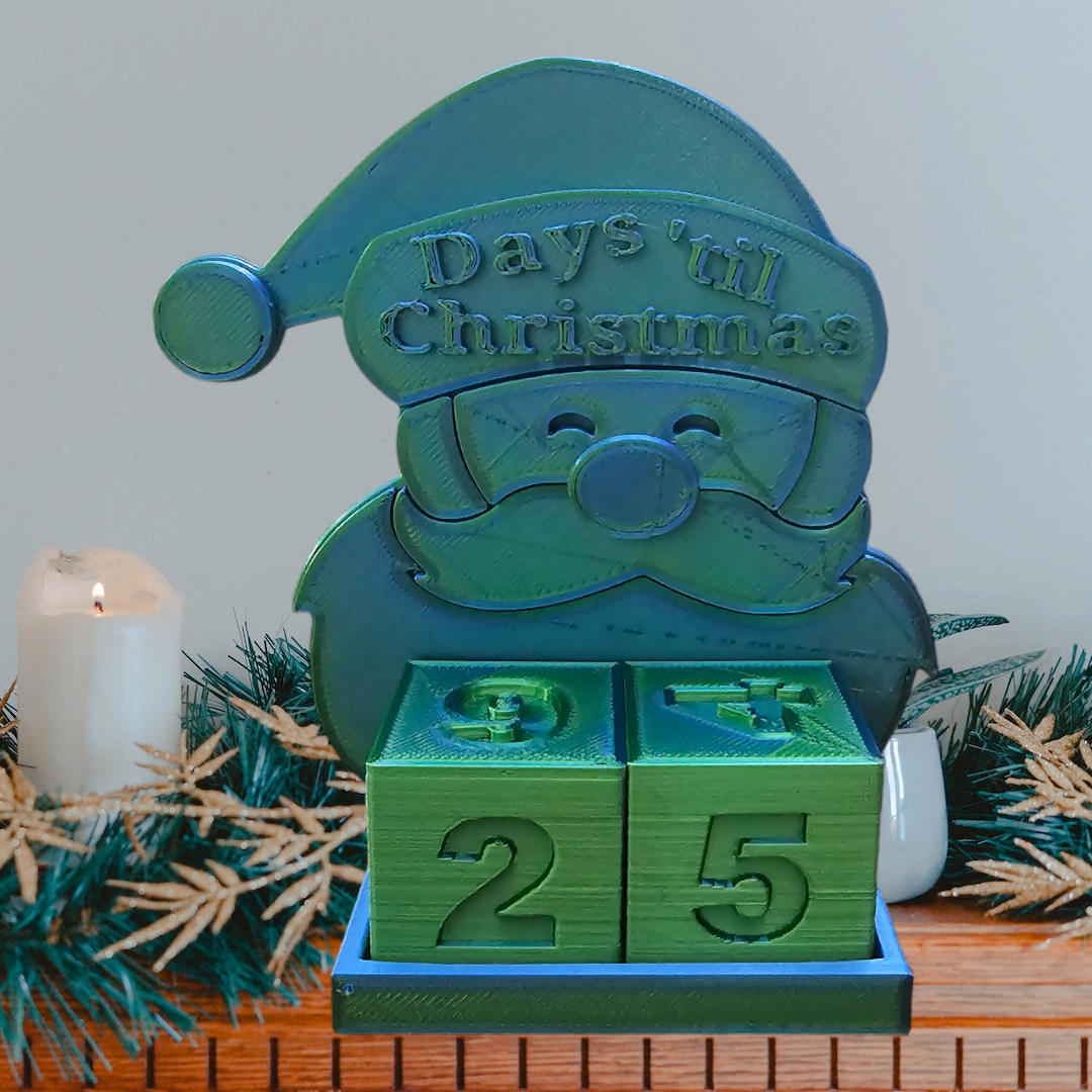 Santa Christmas Countdown Calendar