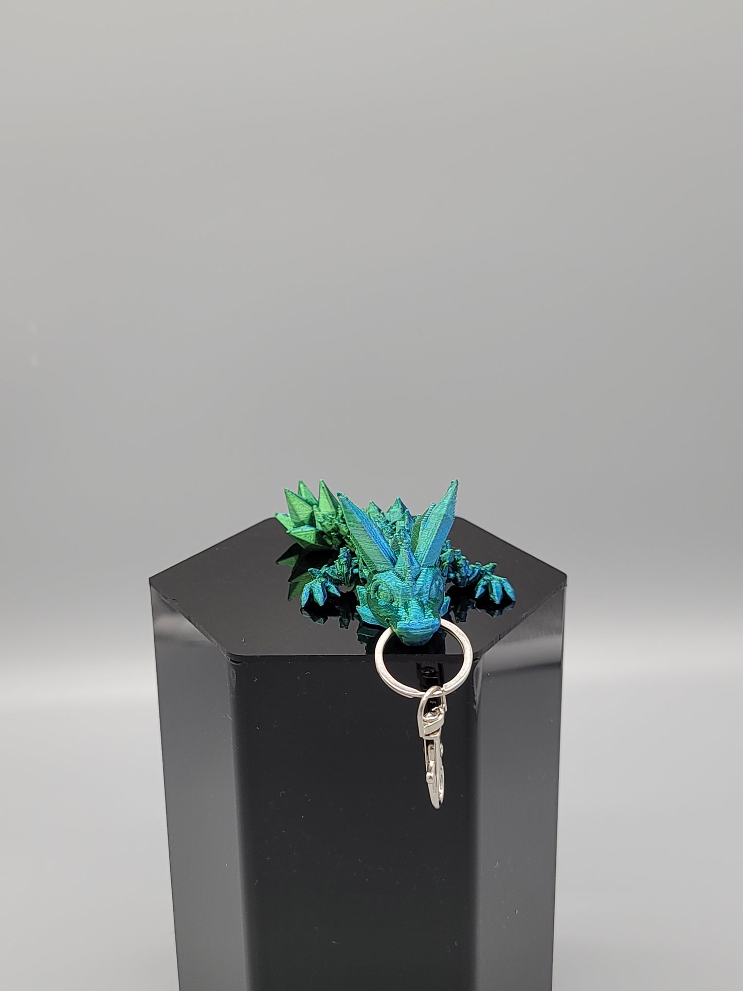 Mini Crystal Dragon keychain